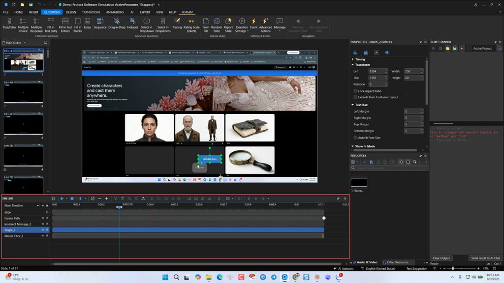 activepresenter-built-in-video-audio-timeline-editor