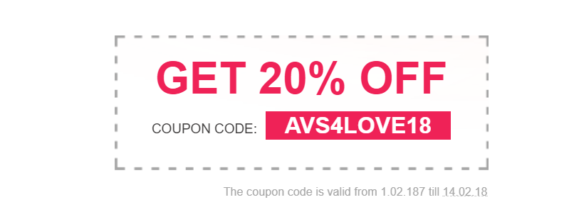 AVS4YOU 20% Off Valentine Day Coupon Discount