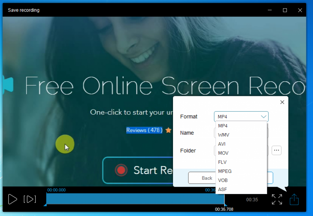 apowersoft online screen recorder