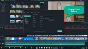 Filmora Export Options