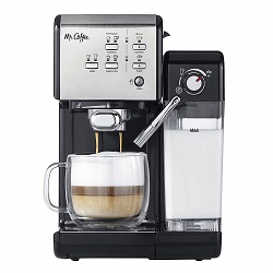 20% Off Mr. Coffee One-Touch CoffeeHouse Espresso Maker and Cappuccino Machine