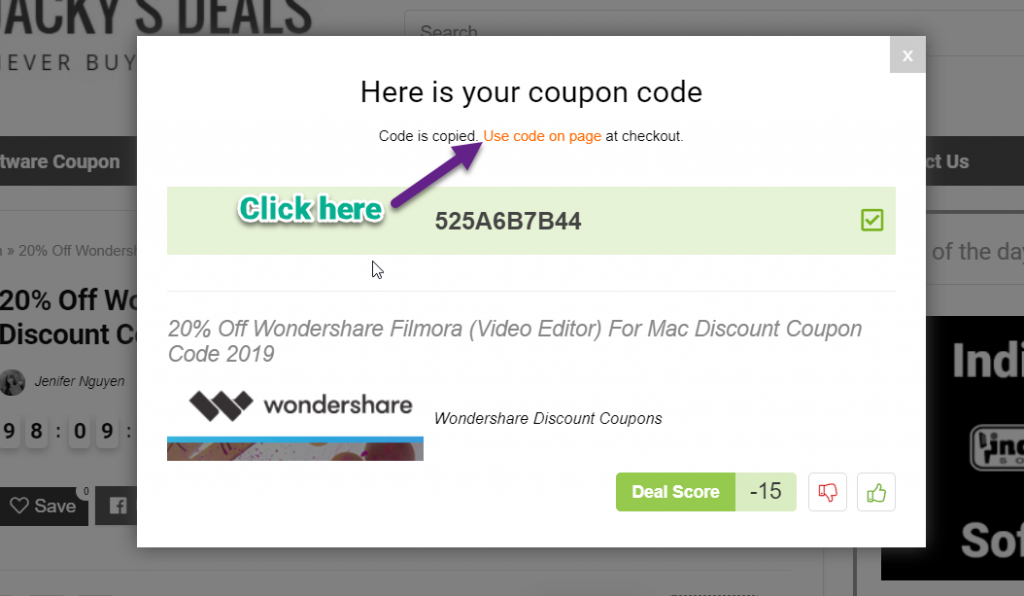 wondershare filmora x coupon code 2021