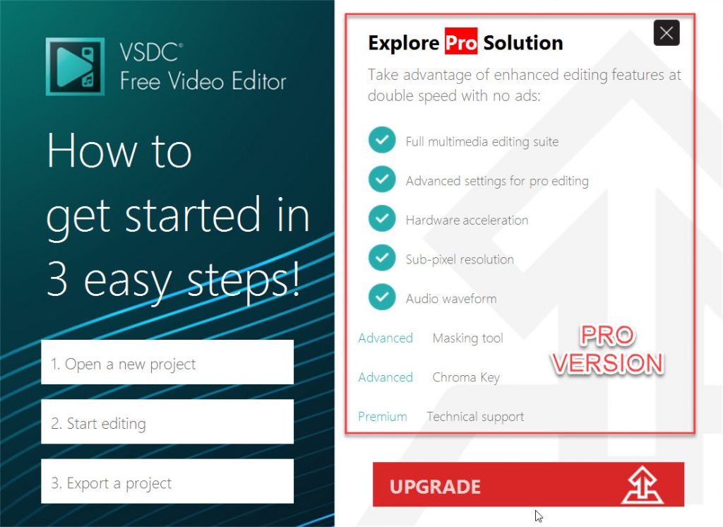 is vsdc free video editor safe