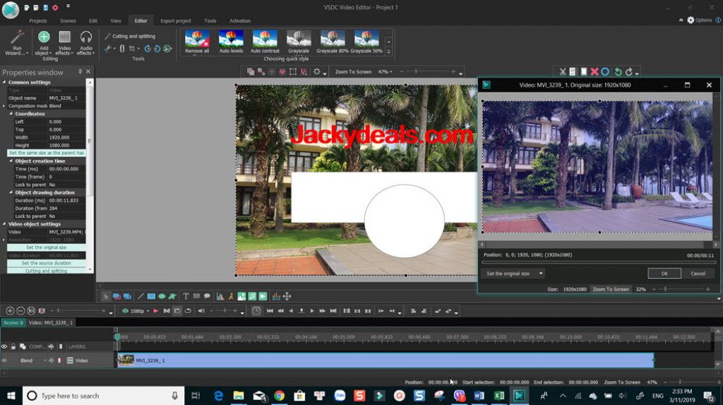 making lyric videos with vsdc video editor pro